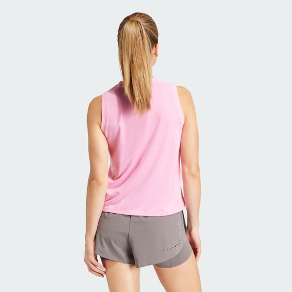 Rosa Regata Treino Train Essentials Big Performance Logo