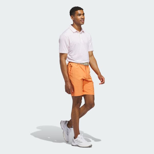 Blanco PLAYERA POLO DE MALLA ULTIMATE365 CON ESTAMPADO TANGO Y CLIMACOOL