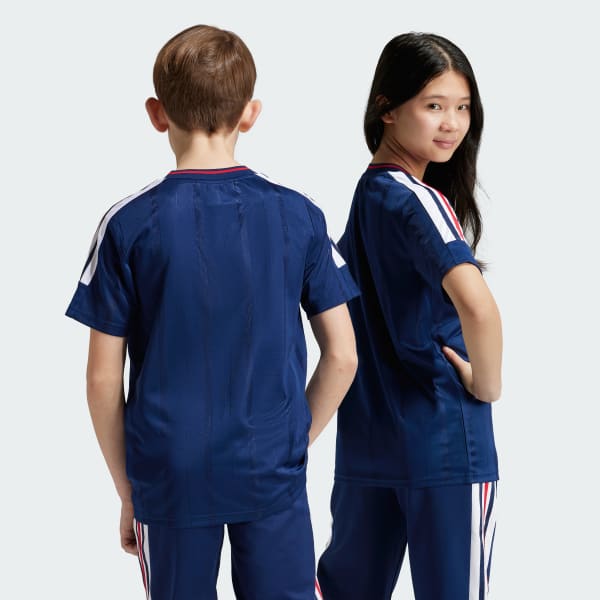 Niebieski Koszulka Tiro Nations Pack Kids