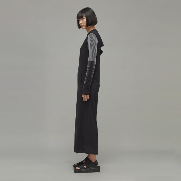 Sort Y-3 3-Stripes Tank Top kjole