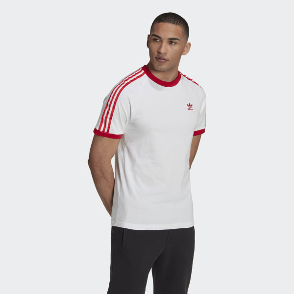 Hvid 3-Stripes T-shirt DC815