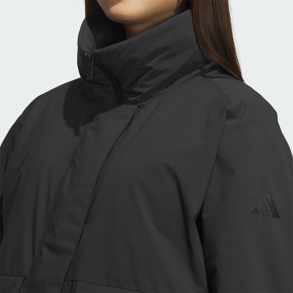 アディダス STADIUM CHROME パッド ミッド JK ジャケット - ブラック