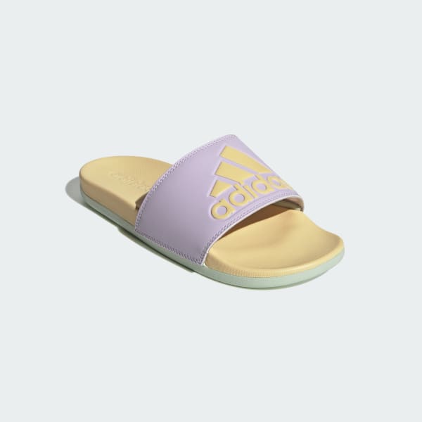Purple Adilette Comfort Slides