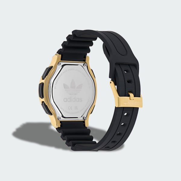 Guld EXPRESSION THREE DIGITAL PS Klocka