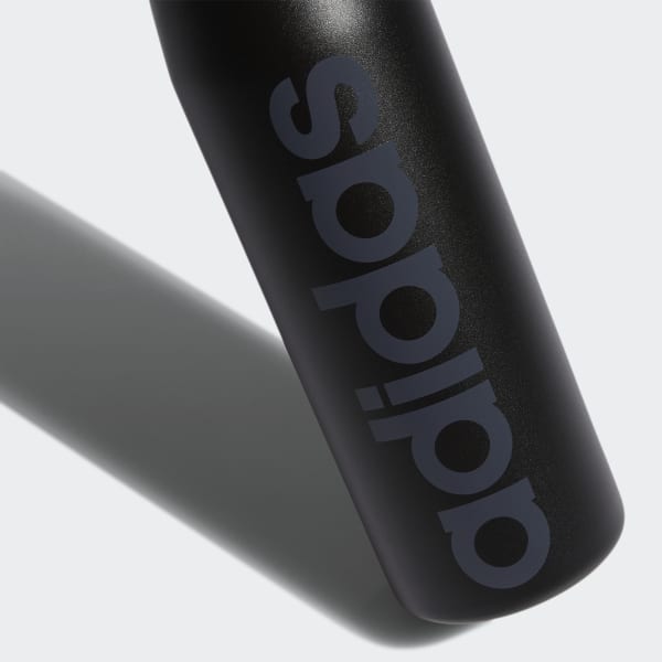 adidas Steel Straw Metal Bottle 600 ML - Black, EW9602