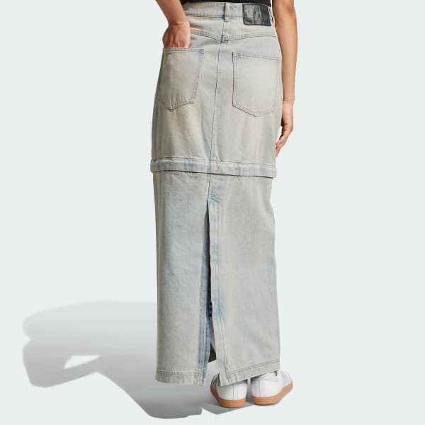 Multicolor Adilenium Season 3 Two-In-One Denim Skirt