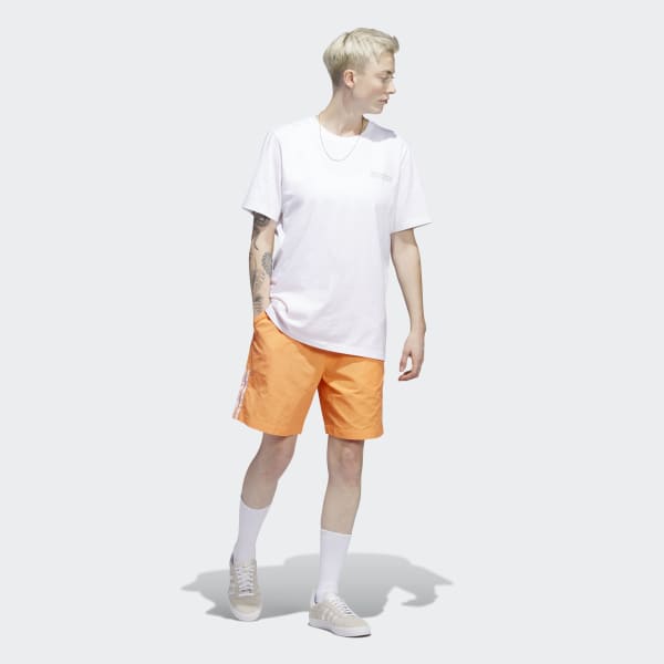 Orange Skateboarding Water Short (Gender Neutral)