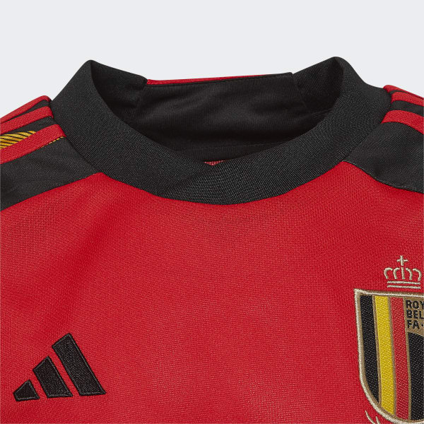 Rojo Camiseta primera equipación Bélgica 22