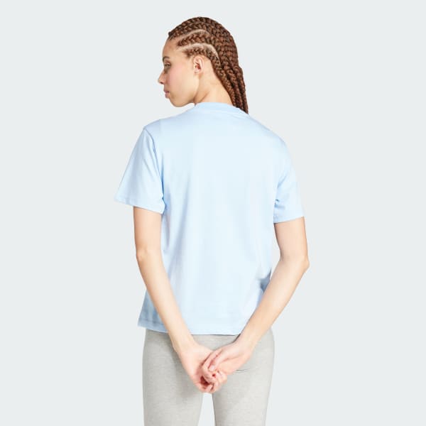 Azul Polera Essentials Big Logo Algodón