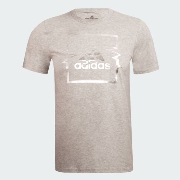 Polo Graphic Foil Plomo adidas adidas Peru