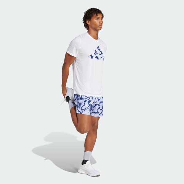 White Run It Brand Love Tee