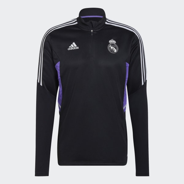 Poleron de Entrenamiento Condivo 22 Real Madrid Negro adidas adidas Chile