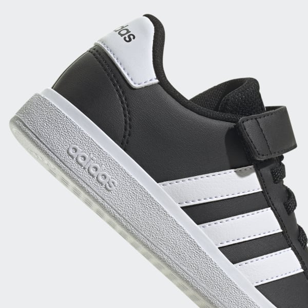 adidas Grand Court Shoes Kids Black adidas India