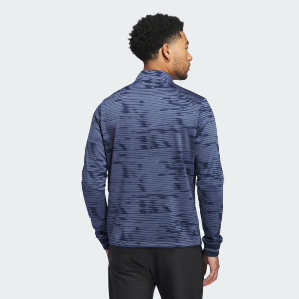 Azul Sudadera Ultimate365 COLD.RDY Cierre Corto