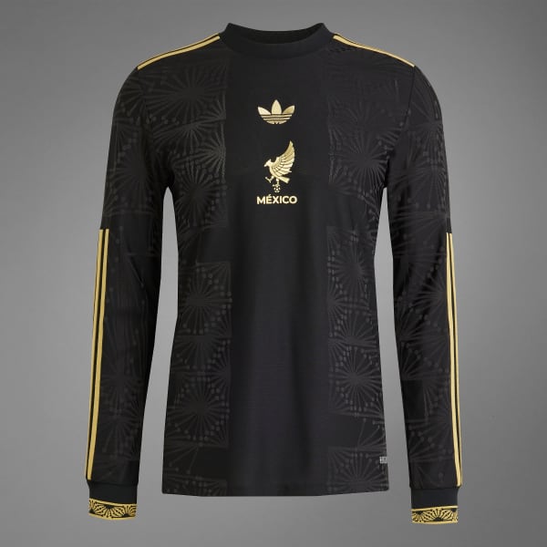 Jersey Uniforme Negro Seleccion Mexicana Copa Oro Nueva Jersey