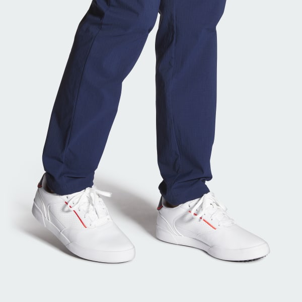 Wit Retrocross Spikeless Golfschoenen
