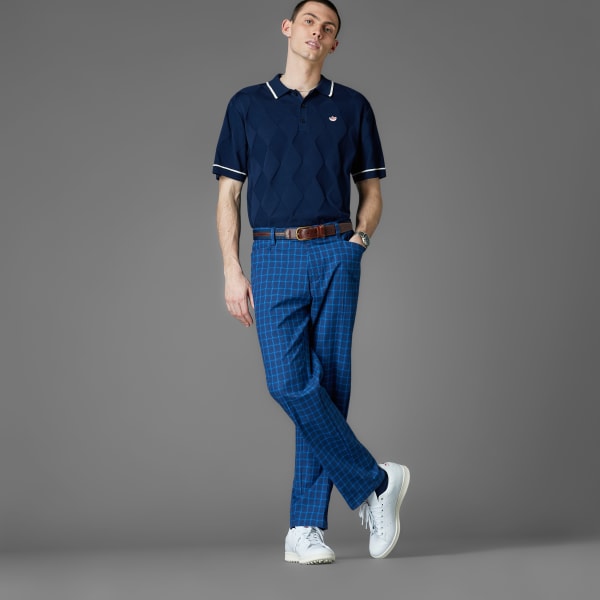 สีน้ำเงิน กางเกงขายาวลายตาราง Originals Archive