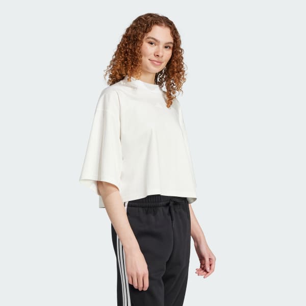 Λευκό City Escape Loose Tee