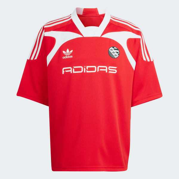【ADIDAS】Original Oversize Jersey Short Sleeve★追跡可 Adidas Originals ADILENIUM OVERSIZED SHORT SLEEVE JERSEY