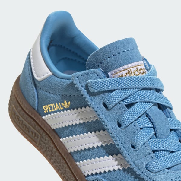アディダス ハンドボール スペツィアル コンフォートクロージャー 伸縮シューレース キッズ / Handball Spezial Comfort  Closure Elastic Lace Kids - ブルー | アディダス ジャパン