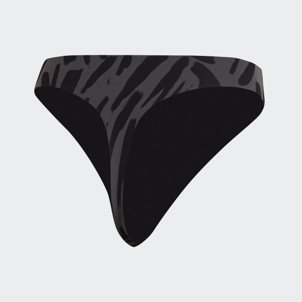Black Active Micro-Flex Thong Underwear HPO41