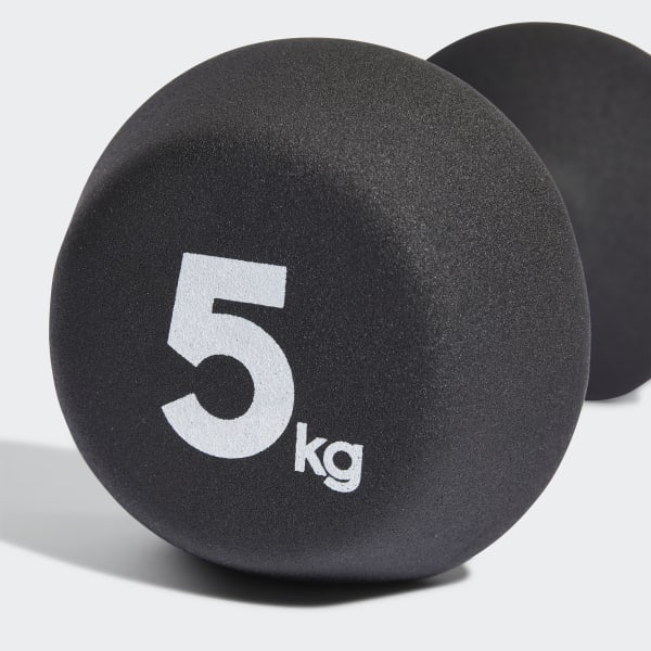Black Dumbbells 5 Kg