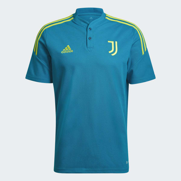 Turquoise Juventus Condivo 22 Polo Shirt