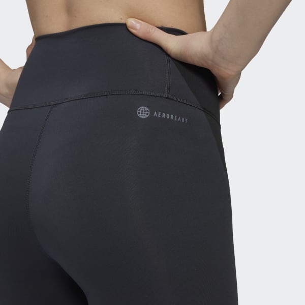 Grigio Tight 7/8 da allenamento Optime R2167