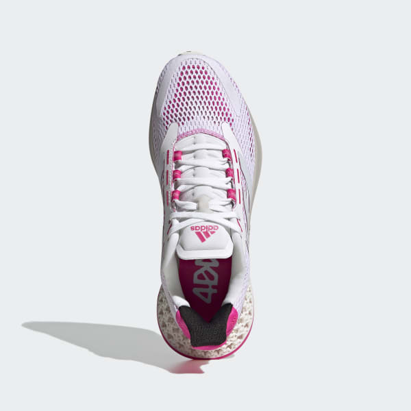 White adidas 4DFWD Pulse Shoes