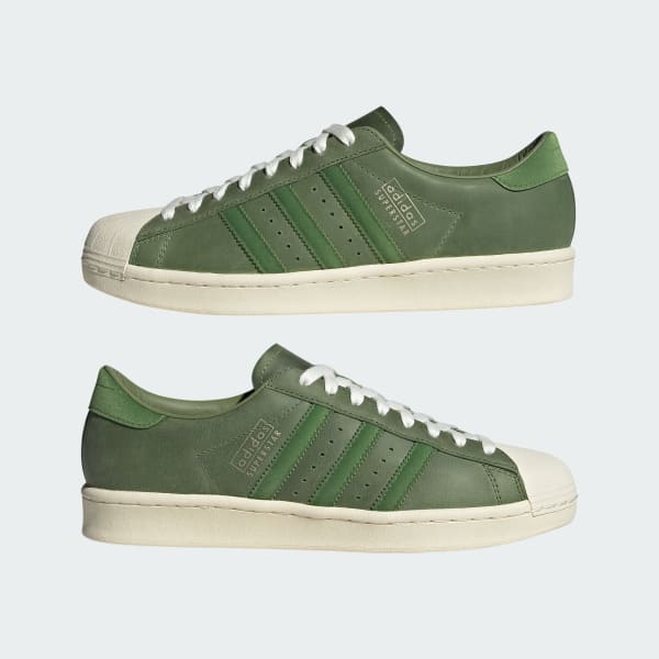 adidas Superstar Vintage Shoes - Green | Free Shipping with