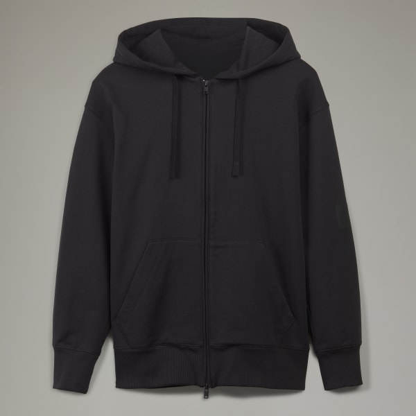 adidas Y 3 Organic Cotton Terry Zip Hoodie Black Free Shipping with adiClub adidas Canada
