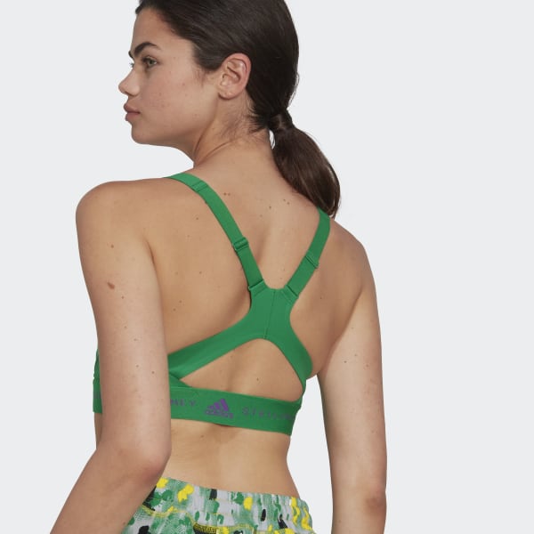 Gron adidas by Stella McCartney TruePurpose Medium Support Bra DL559