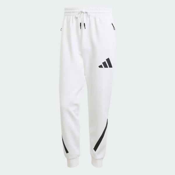 Adidas white bottoms sales