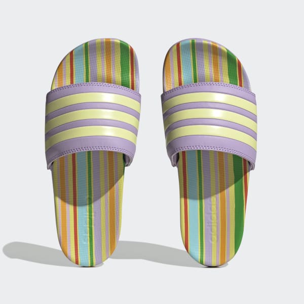 Purple Adilette Comfort Sandals
