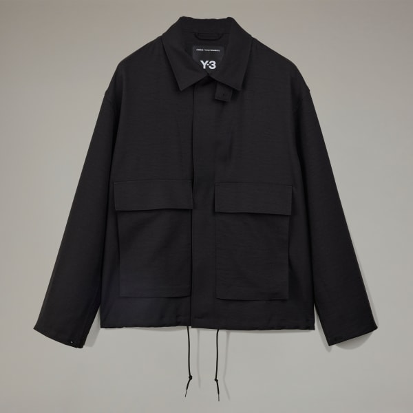 好きに adidas Free | Black - Jacket Coach Uniform Sport Y-3 ジャケット・アウター
