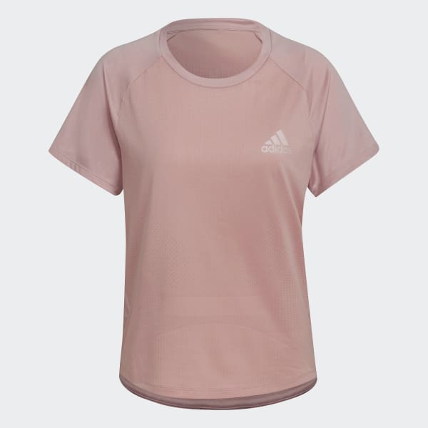 Roze Parley Adizero Running T-shirt TQ446