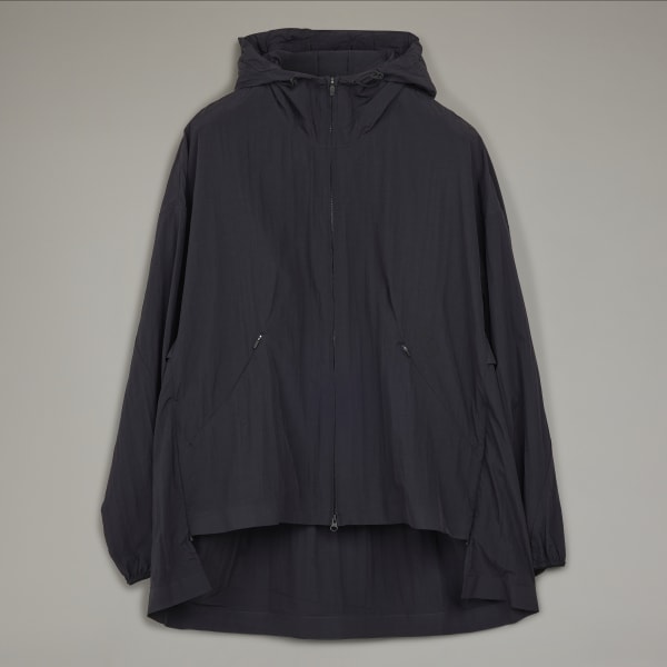 Svart Y-3 Classic Light Shell Hooded Windbreaker