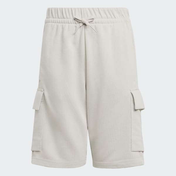 สีเบจ กางเกงคาร์โกขาสั้น Essentials สำหรับเด็ก