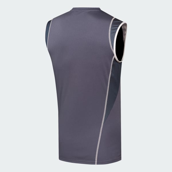 Gris Polera Sin Mangas Colo-Colo
