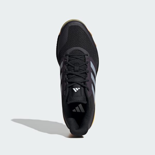 Black hockey shoes discount