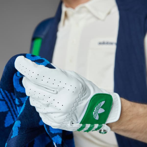 adidas Originals Golf Leather Glove - White | Free Shipping