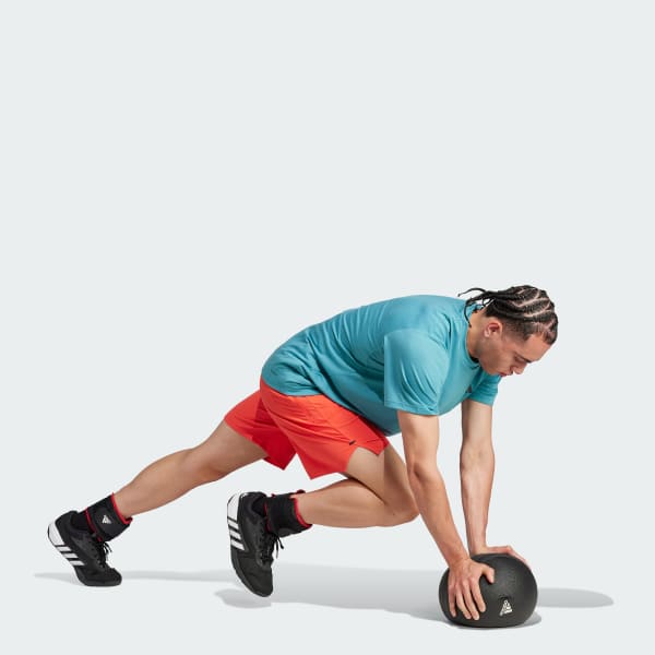 Naranja Shorts Workout Knurling