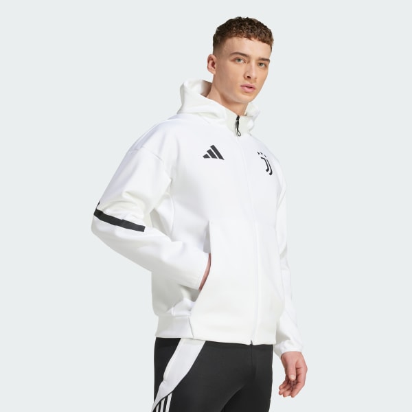 adidas Juventus ADIDAS Z.N.E. Anthem Jacket - White | Free