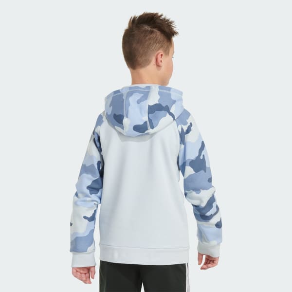 Adidas white camo hoodie sale