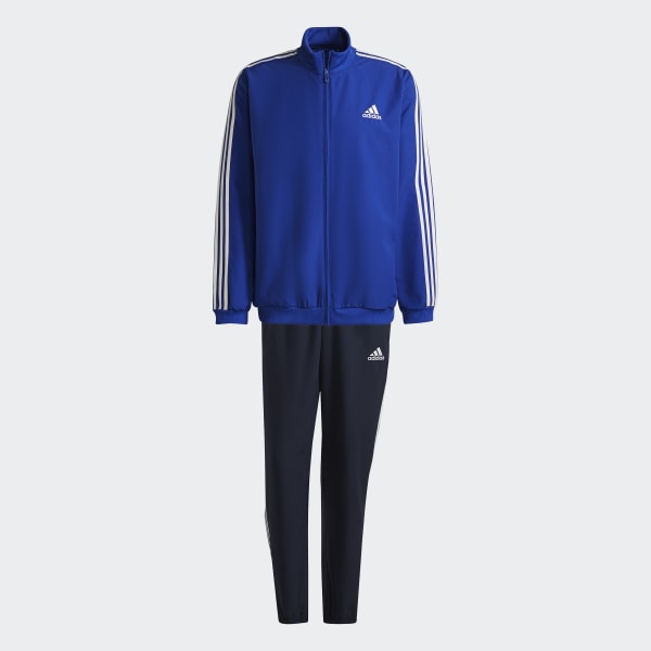 Bleu Survêtement AEROREADY Essentials Regular-Fit 3-Stripes