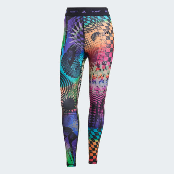 Jaune Legging adidas x Jeremy Scott Pride