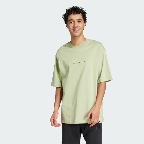 Groen Codes Doodle Camp Graphic T-Shirt