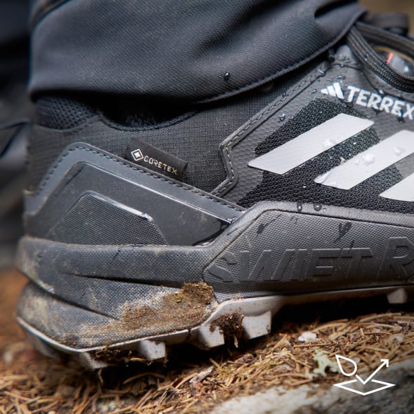 adidas TERREX Swift R3 GORE-TEX Hiking Shoes - Black, Men's Hiking