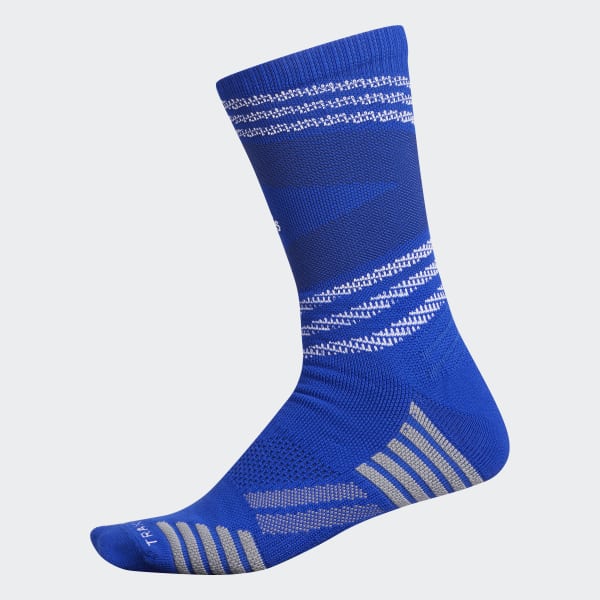 adidas Speed Mesh Team Crew Socks - Blue | CI0627 | adidas US