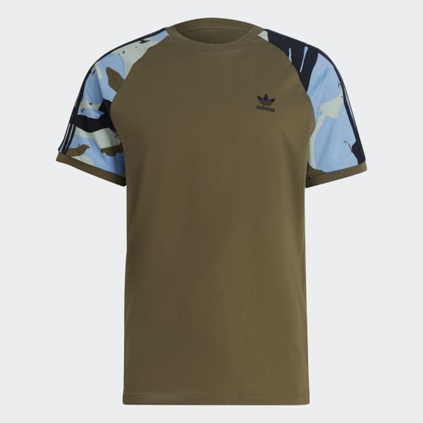 Verde Polo Camuflaje Cali Estampado JJT54